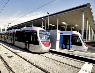 La tramvia di Firenze alla stazione