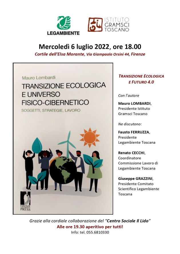 Locandina del libro presentato