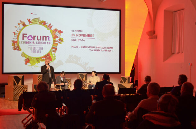 Fausto Ferruzza apre la VII edizione del Forum Economia Circolare a Prato