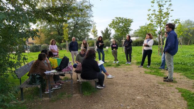 Foto di gruppo al Giardino Don Forconi