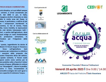 Frontespizio Forum Acqua