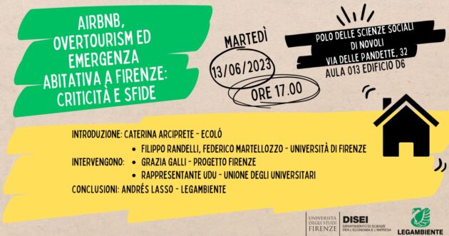 Immagine con i nomi dei relatori